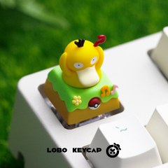 Psyduck Rotatable Pokemon Handmade Artisan Resin ESC Keycap