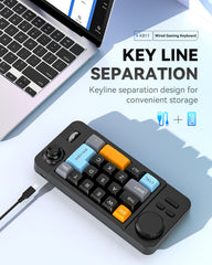 K811 Wired Macro Defined Mechanical Keyboard