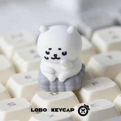 Nagano Joke Bear Resin Artisan Keycap