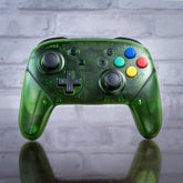 Nintendo Switch Pro-Controller Mod N64 “Funtastic Series” Jungle Green Customized Controller