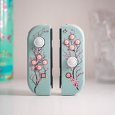 Sakura Joy-Cons Cherry Blossoms “Arizona Ice Tea” Japanese Aesthetic Nintendo Switch Controllers