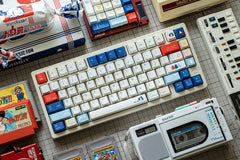 White Rabbit Dye Sublimation PBT Cherry Profile Keycaps