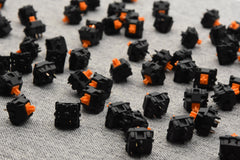 LUBED, FILMED, AND SPRING SWAPPED CHERRY MX SWITCHES (10PCS)