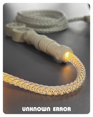 D06 Double Badge USB-C RGB Aviator Handmade Coiled Cable