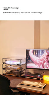A98 High-Transparency Keyboard Storage & Display Case