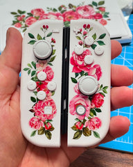 Customized Nintendo Switch Roses & Peonies - Premium Edition Floral Design