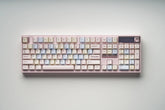 QK Bubble Tea Marshmallow PBT Dye-Sub Keycap SEt