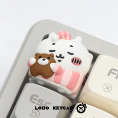 Chiikawa Sleepwear Series Resin Artisan Keycap