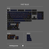 Fast Blue PBT Keycap Set