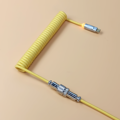 Macaron Handmade Coiled Usb-C Cable