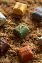 Hand-stitched Leather Artisan Keycaps