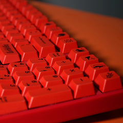 Red Dragon Cherry Profile Dye Sublimation PBT Keycaps