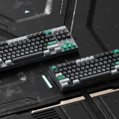 Robot Girl Dye Sublimation Cherry Profile Keycaps