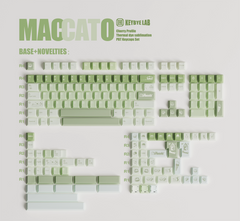MACCATO Cherry Profile Dye Sublimation PBT + Transparent PC Keycaps