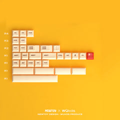 Vintage 1970 PBT Keycap Set