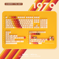 Vintage 1970 PBT Keycap Set