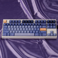 Flamboyant Bleu PBT Cherry Keycaps