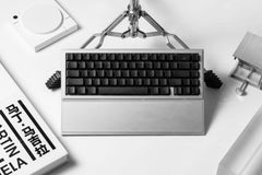 ESU67 Aluminum Pre-built Magnetic Switches HE Keyboard Wrist Rest Cover 2-in-1