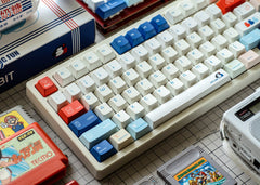 White Rabbit Dye Sublimation PBT Cherry Profile Keycaps