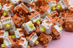 HMX SUNSET GLEAM V2 LINEAR SWITCH FACTORY LUBED (10PCS)