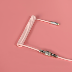 Macaron Handmade Coiled Usb-C Cable