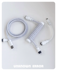 Z57 USB-C RGB Aviator Handmade Short Coiled Cable