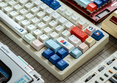 White Rabbit Dye Sublimation PBT Cherry Profile Keycaps