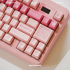 TUT YAKEYLT PEACH CHERRY PROFILE KEYCAPS SET