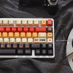 Memory Film Japanese Root Dye Sublimation PBT Cherry Profile Keycaps