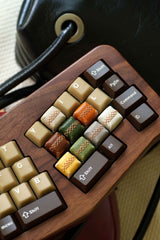 Hand-stitched Leather Artisan Keycaps