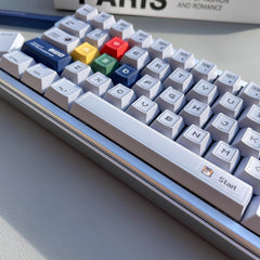 Minesweeper-themed Cherry Profile Dye Sublimation PBT Keycaps