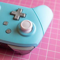 Nintendo Switch Pro Controller Mod Pastel Blue GameCube Retro Style Customized Controller