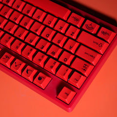 Red Dragon Cherry Profile Dye Sublimation PBT Keycaps