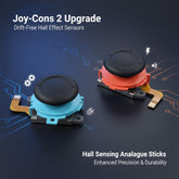 No-Drift Joy-Con Upgrade: Switch 2 Hall Sensing Electromagnetic Analogue Sticks