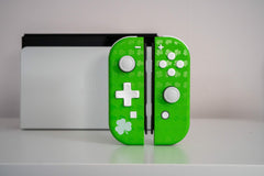 Lucky Shamrock Joy-Cons Mod Nintendo Switch Special Edition Custom Controllers