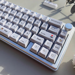 Minesweeper-themed Cherry Profile Dye Sublimation PBT Keycaps