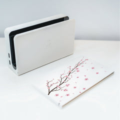 Sakura Cherry Blossoms Nintendo Switch Dock Cover Japanese Aesthetic