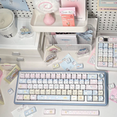Chiikawa Dye Sublimation PBT MAO Profile Keycaps