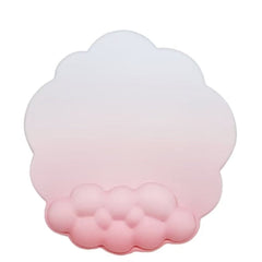 Cloud PU Leather & Memory Foam Mouse Pad