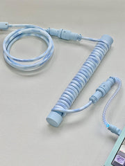 Z47 USB-C RGB Aviator Handmade Coiled Cable