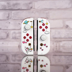 Custom JoyCons Cute Unicorns Hearts and Stars Nintendo Switch Controller Mods