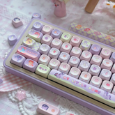 My Little Pony Dye Sublimation PBT MOA Profile Keycaps