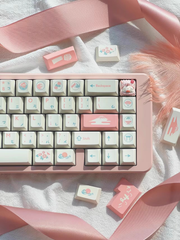 Natsu Matsuri Cherry Profile Dye Sublimation PBT Keycaps