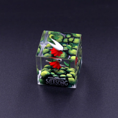 Silksong Cube Resin 3D Print Artisan ESC Keycap
