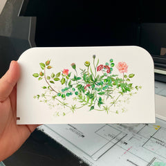 The Wildflower Switch 2 Dock Cover | Custom Floral UV Print