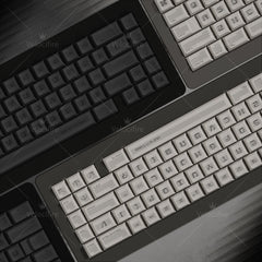 Moire Fringe Cherry Dye Sublimation PBT Profile Keycaps