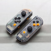 Custom Joy-Cons “Bumblebee” Game Boy Pocket Nintendo Switch Gaming Controllers