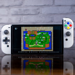Custom Joy-Con SNES EU Mod Nintendo Switch Controllers Retro Super Famicom D-Pad