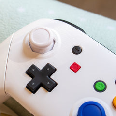 Nintendo Switch Pro Controller White N64 Style Retro Customized Controller