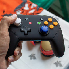 Nintendo Switch Pro Controller Black N64 Style Retro Customized Controller